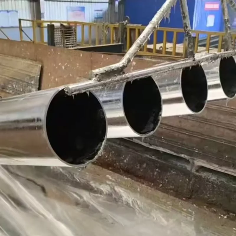 Galvaniserat runt rör