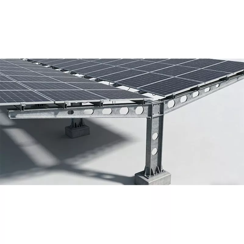 Solar carport struktur