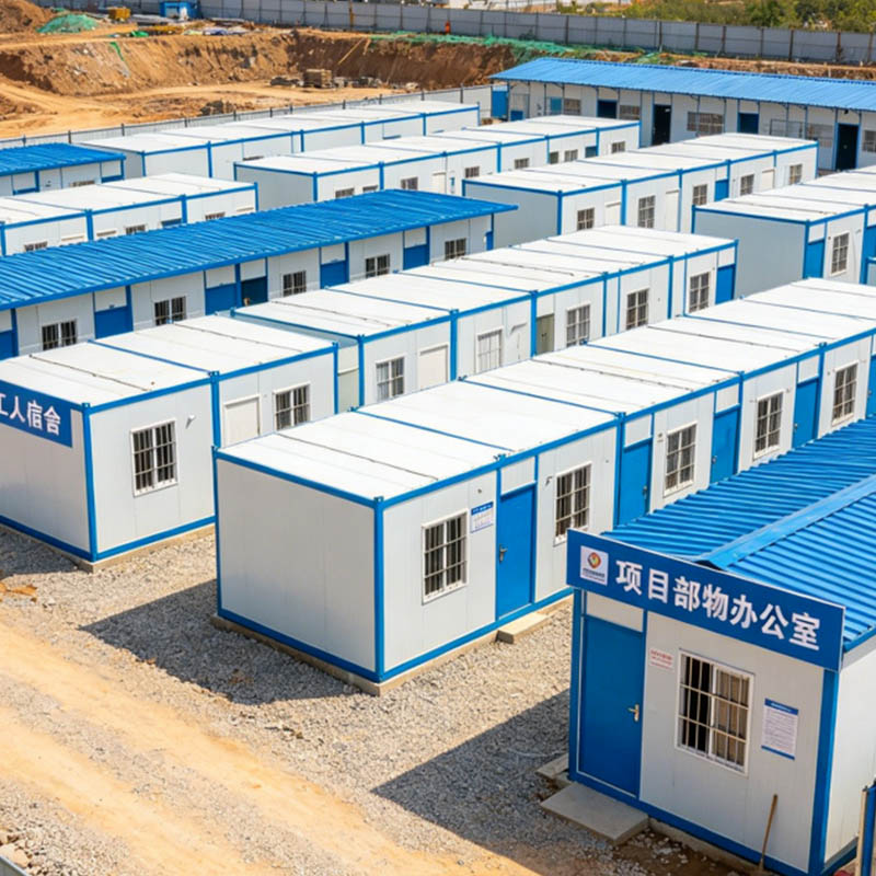 X hopfällbart containerhus